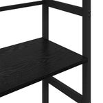 Casa si Gradina - Mobilier - Biblioteci si rafturi - Biblioteci - Raft pentru carti Stejar Negru 40 x 29,5 x 149 cm Lemn compozit - Infinity.ro