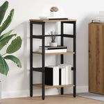 Casa si Gradina - Mobilier - Biblioteci si rafturi - Biblioteci - Raft pentru carti Stejar Artizanal 40 x 29,5 x 81 cm - Infinity.ro