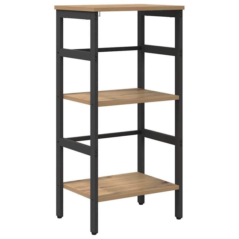 Casa si Gradina - Mobilier - Biblioteci si rafturi - Biblioteci - Raft pentru carti Stejar Artizanal 40 x 29,5 x 81 cm - Infinity.ro