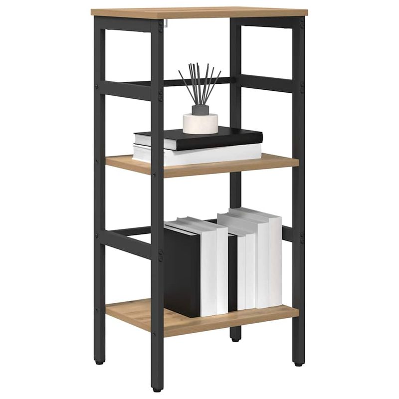Casa si Gradina - Mobilier - Biblioteci si rafturi - Biblioteci - Raft pentru carti Stejar Artizanal 40 x 29,5 x 81 cm - Infinity.ro