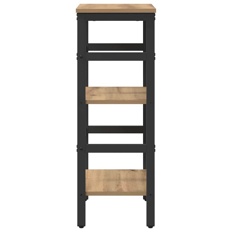 Casa si Gradina - Mobilier - Biblioteci si rafturi - Biblioteci - Raft pentru carti Stejar Artizanal 40 x 29,5 x 81 cm - Infinity.ro