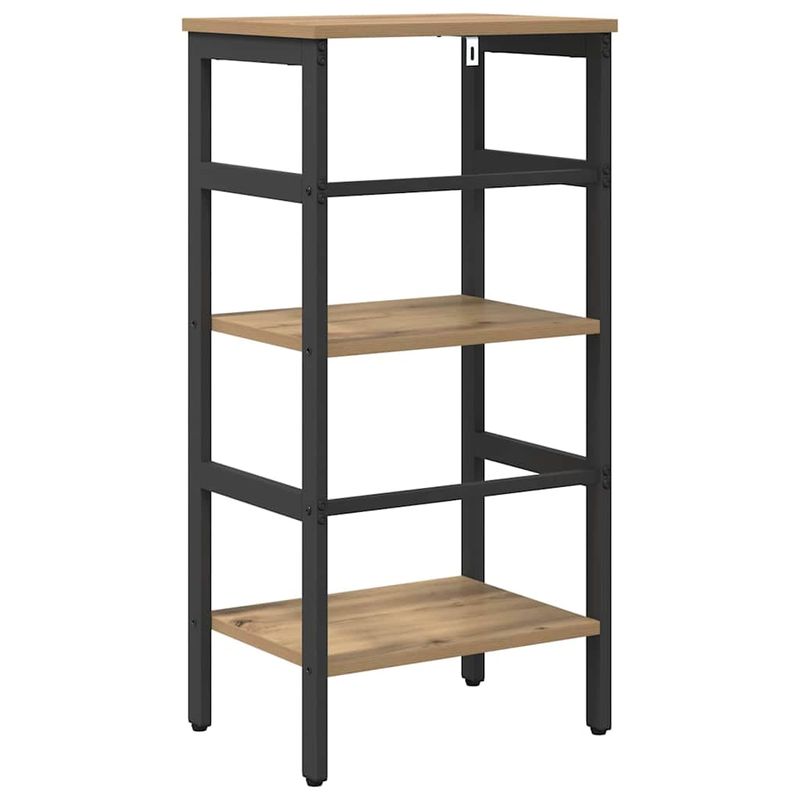 Casa si Gradina - Mobilier - Biblioteci si rafturi - Biblioteci - Raft pentru carti Stejar Artizanal 40 x 29,5 x 81 cm - Infinity.ro