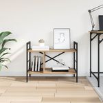 Casa si Gradina - Mobilier - Biblioteci si rafturi - Biblioteci - Raft pentru carti Stejar Artizanal 75 x 30 x 58,5 cm - Infinity.ro