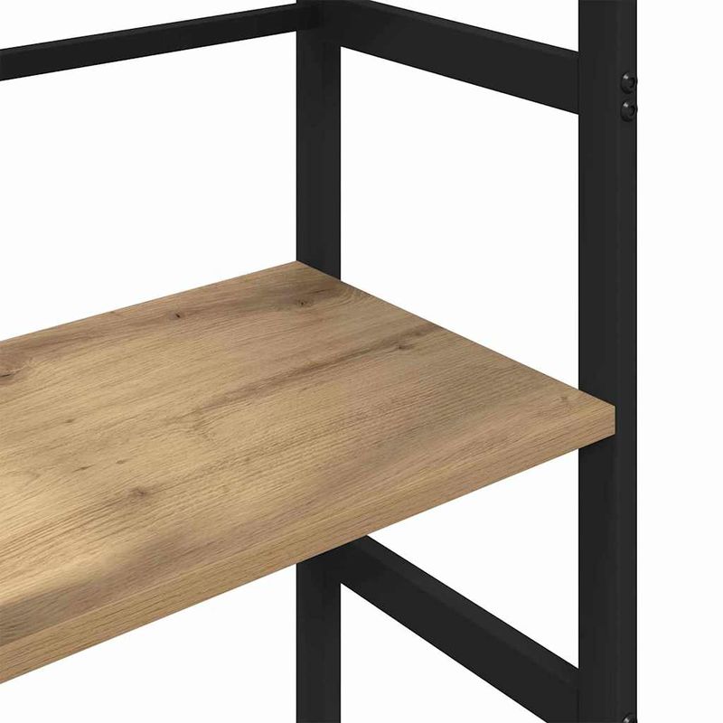 Casa si Gradina - Mobilier - Biblioteci si rafturi - Biblioteci - Raft pentru carti Stejar Artizanal 40 x 29,5 x 81 cm - Infinity.ro