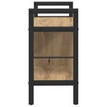 Casa si Gradina - Mobilier - Biblioteci si rafturi - Biblioteci - Raft pentru carti Stejar Artizanal 75 x 30 x 58,5 cm - Infinity.ro