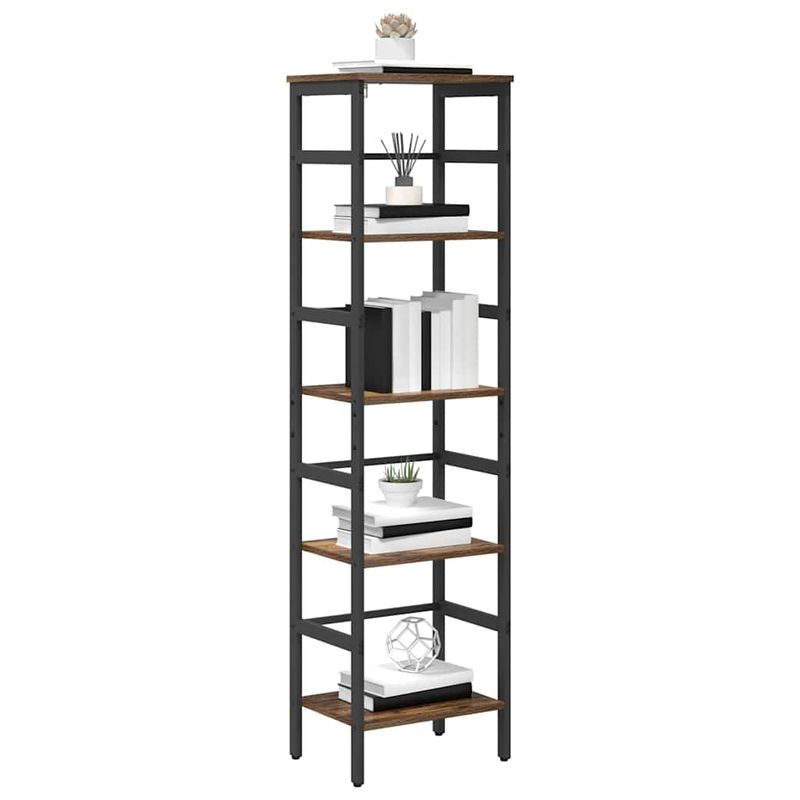 Casa si Gradina - Mobilier - Biblioteci si rafturi - Biblioteci - Raft pentru carti Lemn Vechi 40 x 29,5 x 149 cm Lemn compozit - Infinity.ro
