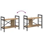 Casa si Gradina - Mobilier - Biblioteci si rafturi - Biblioteci - Raft pentru carti Stejar Artizanal 75 x 30 x 58,5 cm - Infinity.ro