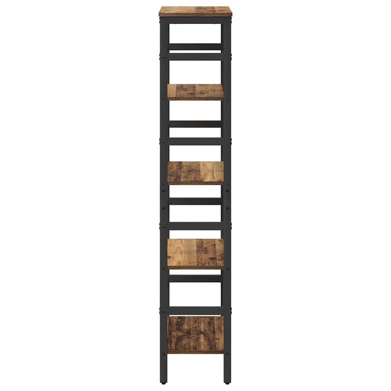 Casa si Gradina - Mobilier - Biblioteci si rafturi - Biblioteci - Raft pentru carti Lemn Vechi 40 x 29,5 x 149 cm Lemn compozit - Infinity.ro
