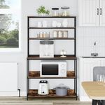 Casa si Gradina - Mobilier - Biblioteci si rafturi - Biblioteci - Raft de bucatarie Stejar fumuriu 100 x 40 x 168 cm - Infinity.ro