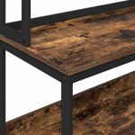 Casa si Gradina - Mobilier - Biblioteci si rafturi - Biblioteci - Raft de bucatarie Stejar fumuriu 100 x 40 x 168 cm - Infinity.ro