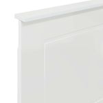 Casa si Gradina - Mobilier - Paturi si accesorii - Accesorii paturi - Tablie de depozitare Stejar sonoma 80 cm Lemn compozit - Infinity.ro