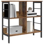 Casa si Gradina - Mobilier - Biblioteci si rafturi - Biblioteci - Raft pentru carti Lemn Vechi 82 x 32 x 79 cm Lemn compozit - Infinity.ro