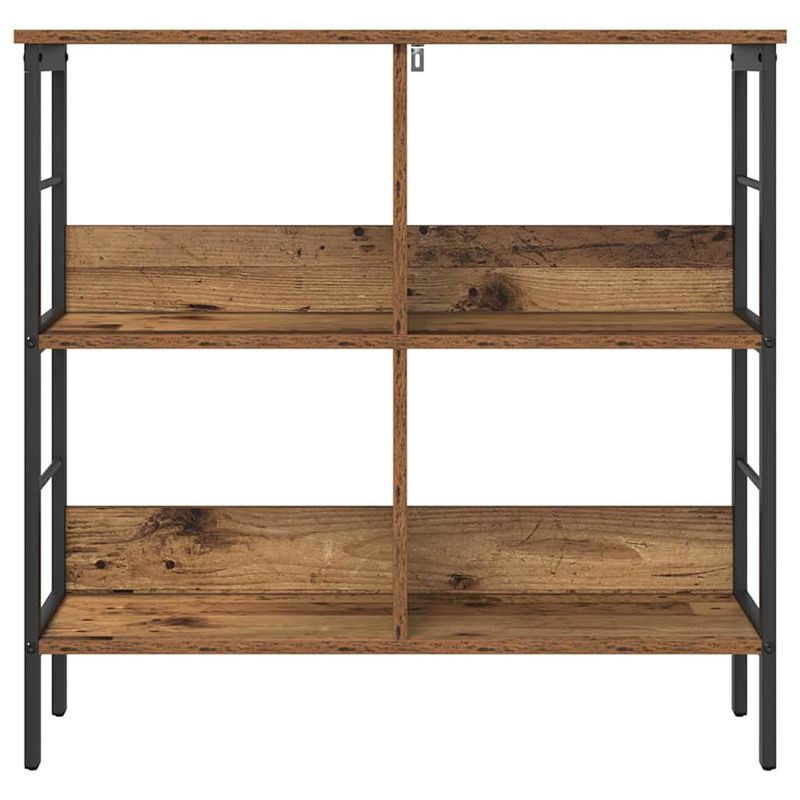 Casa si Gradina - Mobilier - Biblioteci si rafturi - Biblioteci - Raft pentru carti Lemn Vechi 82 x 32 x 79 cm Lemn compozit - Infinity.ro