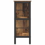Casa si Gradina - Mobilier - Biblioteci si rafturi - Biblioteci - Raft pentru carti Lemn Vechi 82 x 32 x 79 cm Lemn compozit - Infinity.ro