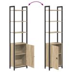 Casa si Gradina - Mobilier - Biblioteci si rafturi - Biblioteci - Dulap pentru carti Stejar Sonoma 40 x 24 x 161 cm Lemn compozit - Infinity.ro