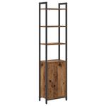 Casa si Gradina - Mobilier - Biblioteci si rafturi - Biblioteci - Dulap pentru carti Lemn Vechi 40 x 24 x 161 cm Lemn compozit - Infinity.ro