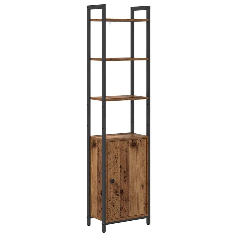 Casa si Gradina - Mobilier - Biblioteci si rafturi - Biblioteci - Dulap pentru carti Lemn Vechi 40 x 24 x 161 cm Lemn compozit - Infinity.ro