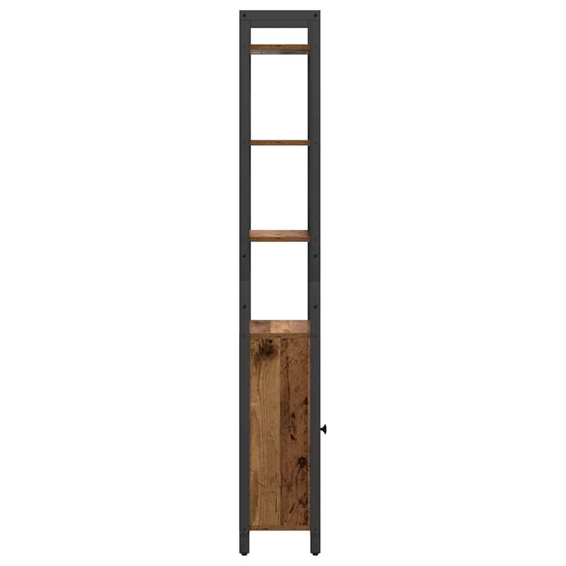 Casa si Gradina - Mobilier - Biblioteci si rafturi - Biblioteci - Dulap pentru carti Lemn Vechi 40 x 24 x 161 cm Lemn compozit - Infinity.ro