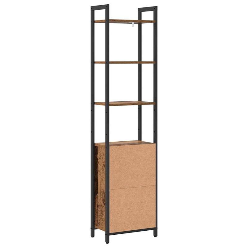 Casa si Gradina - Mobilier - Biblioteci si rafturi - Biblioteci - Dulap pentru carti Lemn Vechi 40 x 24 x 161 cm Lemn compozit - Infinity.ro