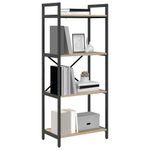 Casa si Gradina - Mobilier - Biblioteci si rafturi - Biblioteci - Raft pentru carti Stejar Sonoma 56 x 34 x 133,5 cm - Infinity.ro
