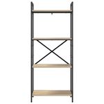 Casa si Gradina - Mobilier - Biblioteci si rafturi - Biblioteci - Raft pentru carti Stejar Sonoma 56 x 34 x 133,5 cm - Infinity.ro