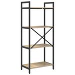 Casa si Gradina - Mobilier - Biblioteci si rafturi - Biblioteci - Raft pentru carti Stejar Sonoma 56 x 34 x 133,5 cm - Infinity.ro