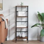 Casa si Gradina - Mobilier - Biblioteci si rafturi - Biblioteci - Raft pentru carti Stejar fumuriu 40 x 29,5 x 115 cm - Infinity.ro