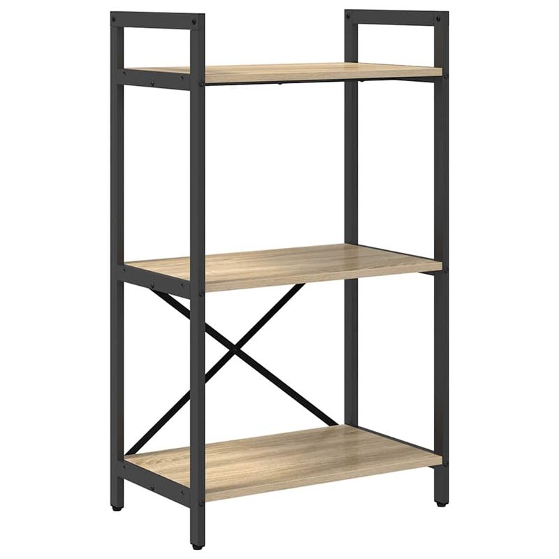 Casa si Gradina - Mobilier - Biblioteci si rafturi - Biblioteci - Raft pentru carti Stejar Sonoma 56 x 34 x 96 cm Lemn compozit - Infinity.ro