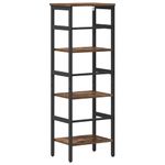 Casa si Gradina - Mobilier - Biblioteci si rafturi - Biblioteci - Raft pentru carti Stejar fumuriu 40 x 29,5 x 115 cm - Infinity.ro