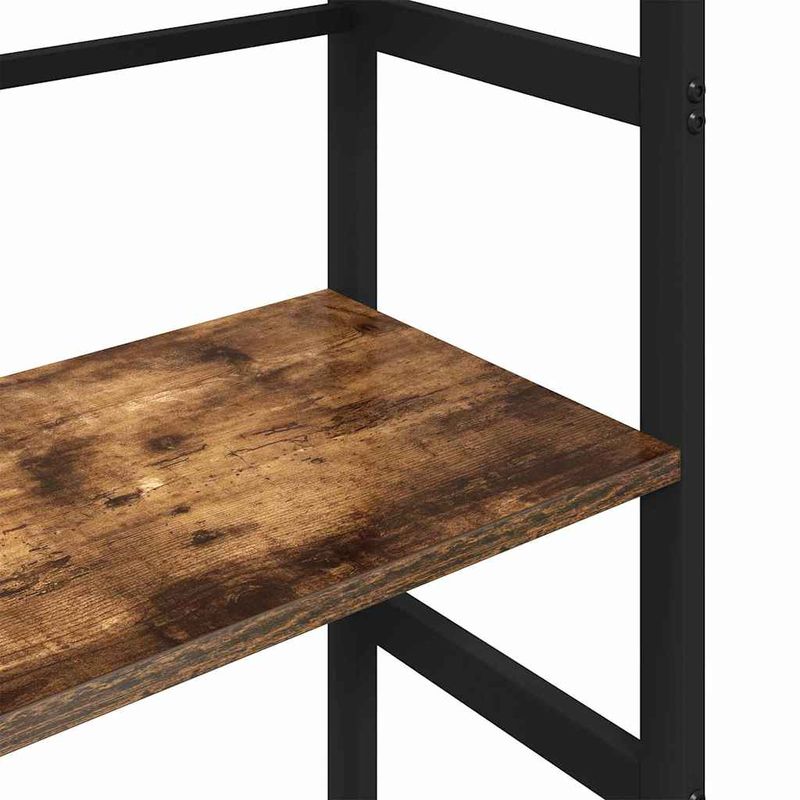 Casa si Gradina - Mobilier - Biblioteci si rafturi - Biblioteci - Raft pentru carti Stejar fumuriu 40 x 29,5 x 115 cm - Infinity.ro