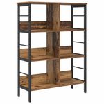 Casa si Gradina - Mobilier - Biblioteci si rafturi - Biblioteci - Raft pentru carti Lemn Vechi 82 x 32 x 112 cm Lemn compozit - Infinity.ro