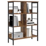 Casa si Gradina - Mobilier - Biblioteci si rafturi - Biblioteci - Raft pentru carti Lemn Vechi 82 x 32 x 112 cm Lemn compozit - Infinity.ro