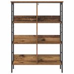 Casa si Gradina - Mobilier - Biblioteci si rafturi - Biblioteci - Raft pentru carti Lemn Vechi 82 x 32 x 112 cm Lemn compozit - Infinity.ro