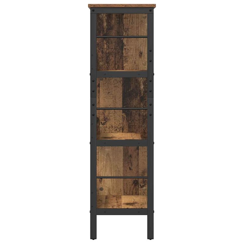 Casa si Gradina - Mobilier - Biblioteci si rafturi - Biblioteci - Raft pentru carti Lemn Vechi 82 x 32 x 112 cm Lemn compozit - Infinity.ro