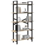 Casa si Gradina - Mobilier - Biblioteci si rafturi - Biblioteci - Raft pentru carti Stejar Sonoma 100 x 33,5 x 178 cm - Infinity.ro