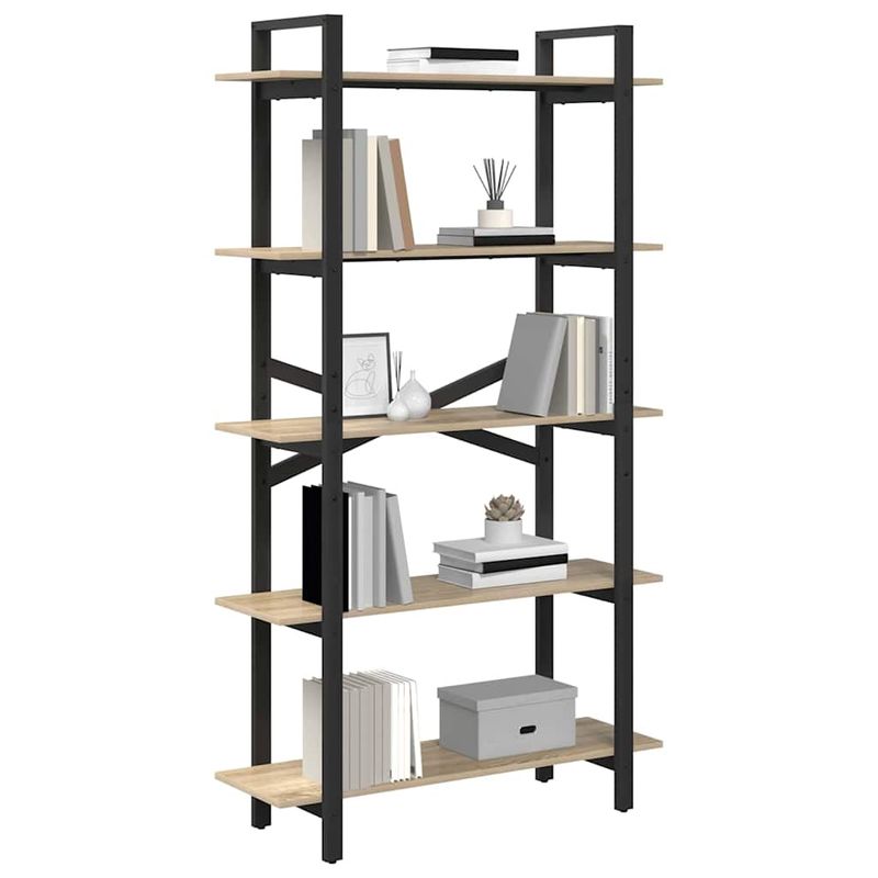Casa si Gradina - Mobilier - Biblioteci si rafturi - Biblioteci - Raft pentru carti Stejar Sonoma 100 x 33,5 x 178 cm - Infinity.ro