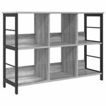 Casa si Gradina - Mobilier - Biblioteci si rafturi - Biblioteci - Raft pentru carti Gri Sonoma 102 x 32 x 72,5 cm Lemn compozit - Infinity.ro