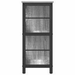 Casa si Gradina - Mobilier - Biblioteci si rafturi - Biblioteci - Raft pentru carti Gri Sonoma 102 x 32 x 72,5 cm Lemn compozit - Infinity.ro