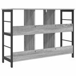 Casa si Gradina - Mobilier - Biblioteci si rafturi - Biblioteci - Raft pentru carti Gri Sonoma 102 x 32 x 72,5 cm Lemn compozit - Infinity.ro