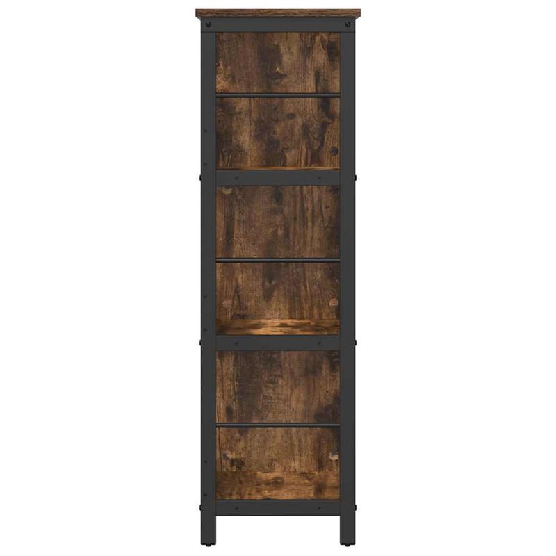 Casa si Gradina - Mobilier - Biblioteci si rafturi - Biblioteci - Raft pentru carti Stejar fumuriu 102 x 32 x 104,5 cm - Infinity.ro