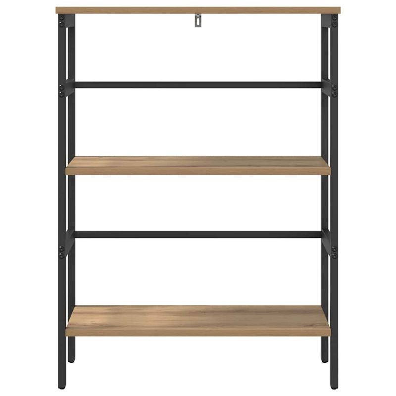 Casa si Gradina - Mobilier - Biblioteci si rafturi - Biblioteci - Raft pentru carti Stejar Artizanal 60 x 29,5 x 81 cm - Infinity.ro