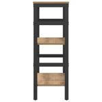 Casa si Gradina - Mobilier - Biblioteci si rafturi - Biblioteci - Raft pentru carti Stejar Artizanal 60 x 29,5 x 81 cm - Infinity.ro