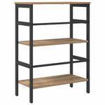 Casa si Gradina - Mobilier - Biblioteci si rafturi - Biblioteci - Raft pentru carti Stejar Artizanal 60 x 29,5 x 81 cm - Infinity.ro