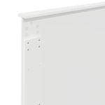 Casa si Gradina - Mobilier - Paturi si accesorii - Accesorii paturi - Tablie de depozitare sonoma gri 135 cm Lemn compozit - Infinity.ro