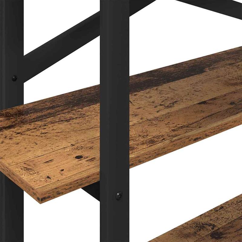 Casa si Gradina - Mobilier - Biblioteci si rafturi - Biblioteci - Raft pentru carti Lemn Vechi 100 x 33,5 x 102 cm Lemn compozit - Infinity.ro