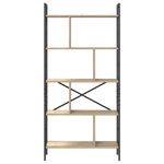 Casa si Gradina - Mobilier - Biblioteci si rafturi - Biblioteci - Raft pentru carti Stejar Sonoma 75 x 30 x 156 cm Lemn compozit - Infinity.ro