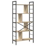 Casa si Gradina - Mobilier - Biblioteci si rafturi - Biblioteci - Raft pentru carti Stejar Sonoma 75 x 30 x 156 cm Lemn compozit - Infinity.ro