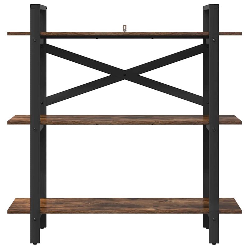 Casa si Gradina - Mobilier - Biblioteci si rafturi - Biblioteci - Raft pentru carti Stejar fumuriu 100 x 33,5 x 102 cm - Infinity.ro