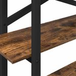 Casa si Gradina - Mobilier - Biblioteci si rafturi - Biblioteci - Raft pentru carti Stejar fumuriu 100 x 33,5 x 102 cm - Infinity.ro