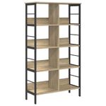 Casa si Gradina - Mobilier - Biblioteci si rafturi - Biblioteci - Raft pentru carti Stejar Sonoma 82 x 32 x 144,5 cm - Infinity.ro
